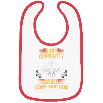 Discover Body Currently Under Construction Funny Gym. Bibs