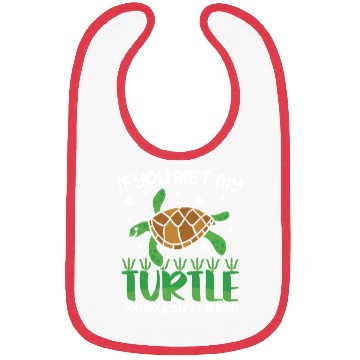 Discover I'm not weird I have a Turtle Bibs