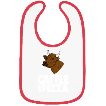Discover Cattle And Pizza Bibs