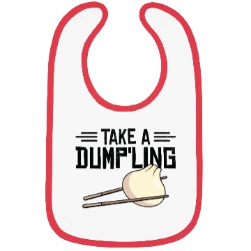 Discover Dumpling Asian Food Chinese Food Fan Bibs