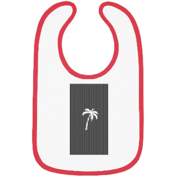 Discover Square Palm Tree Bibs