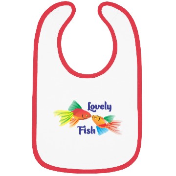Discover fish best design Bibs