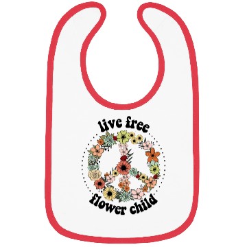 Discover Vintage Wildflowers Sublimation Bibs