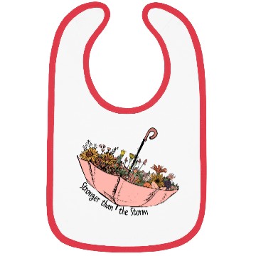 Discover Stronger than the storm sublimation Bibs