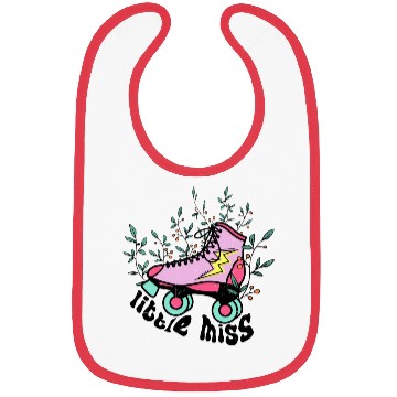 Discover Little Miss sublimation Bibs