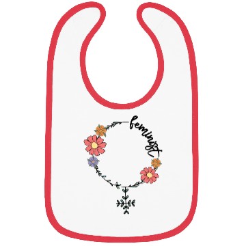 Discover Feminist sublimation Bibs