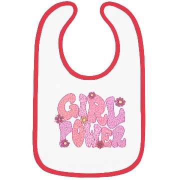 Discover Girl Power sublimation Bibs