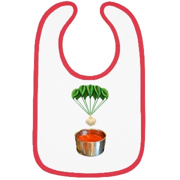 Discover Italian Garlic Basil Tomato Sauce Bibs