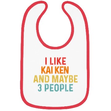 Discover I Like Kai Ken And Maybe 3 People Dog Lover Retro Bibs