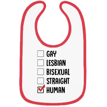 Discover Human Gender Checklist Bibs