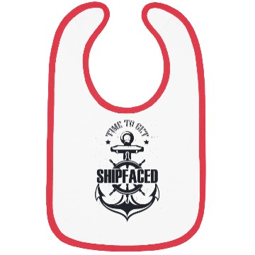 Discover Novelty To Get Ship Faced Cruising Sailing Marine Bibs
