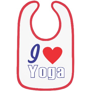 Discover i love yoga Bibs