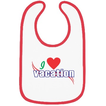 Discover i love vacation Bibs