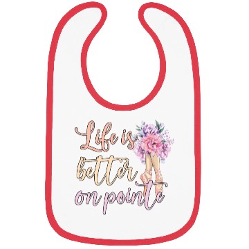Discover Ballet Dancing Ballerina Proud Ballet Dancer Bibs