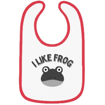 Discover I Like Frog Bibs