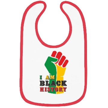 Discover I Am Black History, Juneteenth, Freedom Day Bibs