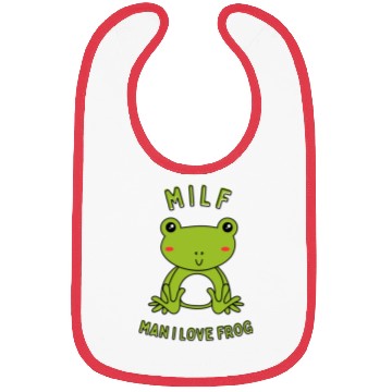 Discover MILF Man I Love Frog Bibs