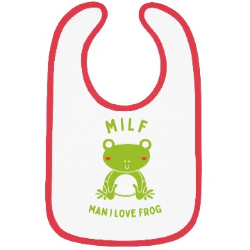 Discover MILF Man I Love Frog Bibs
