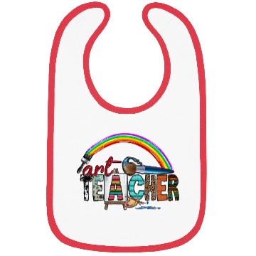 Discover Art Teacher Bibs