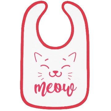 Discover Meow Cat Bibs
