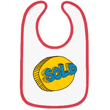 Discover retro sold stamps typography Bibs