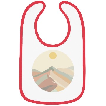 Discover Sunset Mountains Bibs