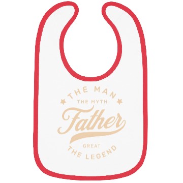Discover Father the legend Bibs