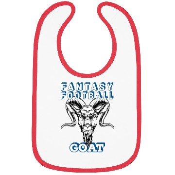 Discover Fantasy Football GOAT Gift Idea Draft BBQ Bibs