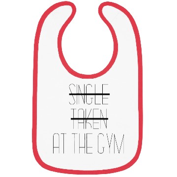 Discover Single Taken At the gym Bibs