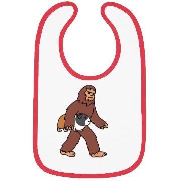 Discover Bigfoot Sasquatch Walking Guinea Pig Bibs