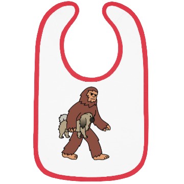 Discover Bigfoot Sasquatch Walking Pekingese Bibs