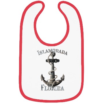 Discover Islamorada Florida Keys Nautical Anchor Sailing Bibs