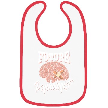 Discover Future psychologist - therapy psychology brain Bibs