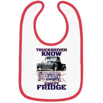 Discover V8 Truck Driver under American Flag Bibs