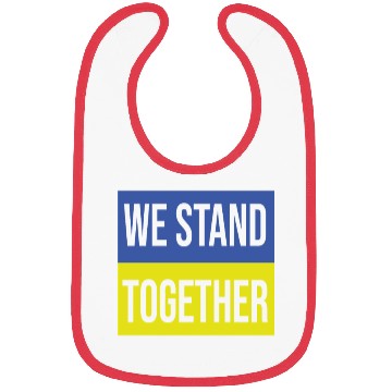 Discover Ukraine We Stand Together Bibs