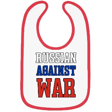 Discover Russian Against war outline Bibs