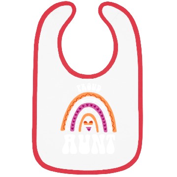 Discover Proud Aunt Lesbian Pride Rainbow Bibs