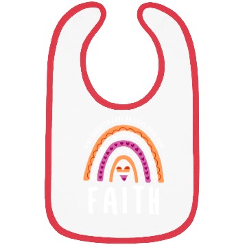 Discover Faith Lesbian Pride Rainbow Bibs