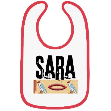 Discover sara in Hieroglyphics Bibs