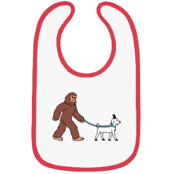 Discover Bigfoot Sasquatch Walking Goat Bibs