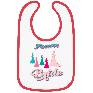 Discover team bride silhouettes bachelorette party Bibs