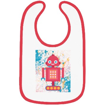Discover Robotics Cute Robot Bibs