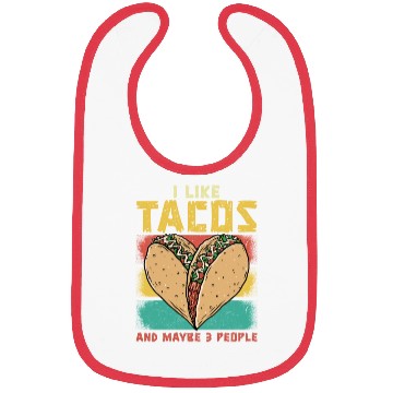 Discover Funny Taco Cinco De Mayo Tacos Fun Lovers Bibs