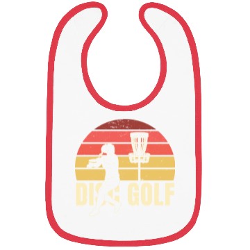 Discover Disc Golf Retro Sunset Bibs