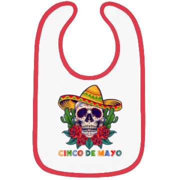 Discover Cinco De Mayo Mexican Cross Sunglasses Skull Musta Bibs