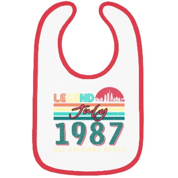 Discover Best Year 1987 July Bibs