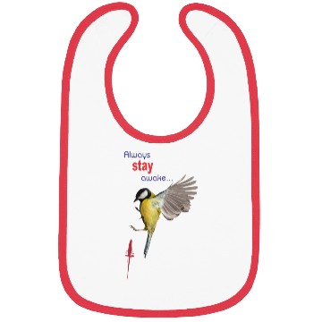 Discover Bird in Flight Inspirational Design Bibs