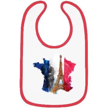 Discover France Bibs