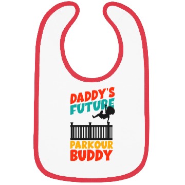 Discover Parkour Free Running Traceur Kids Bibs