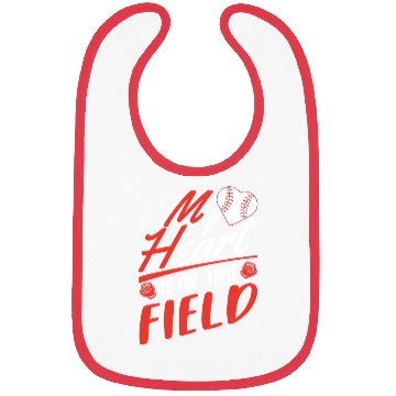 Discover Baseball Mom Son Baseball Lover Bibs